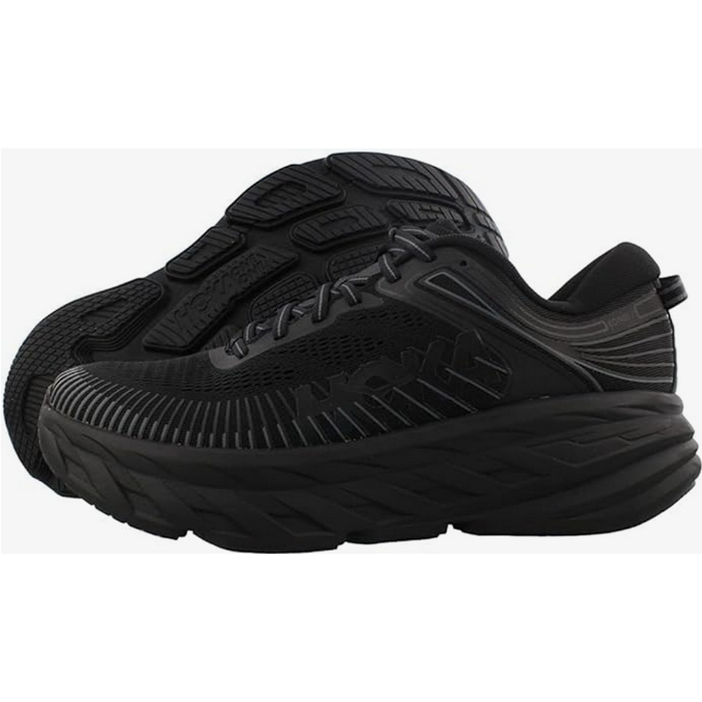 Hoka One One Men's Bondi 7 Black WIDE Sizes